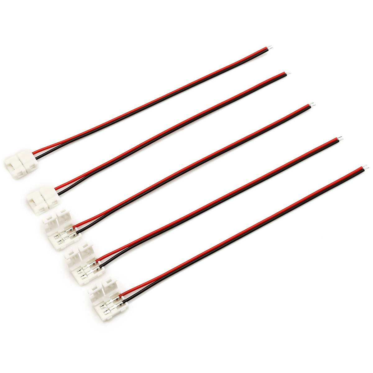 2-Pin 4-Pin 5-Pin For 3528 5050 RGB RGBW LED Light Connector Cable ...